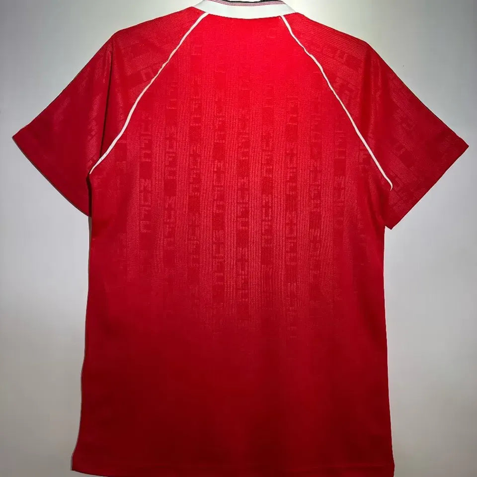 Jersey 1988/90 Manchester United Local Manga corta Retro