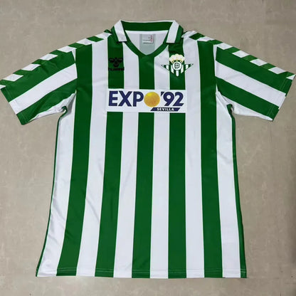 Jersey 1988/99 R BTS Local Manga corta Retro