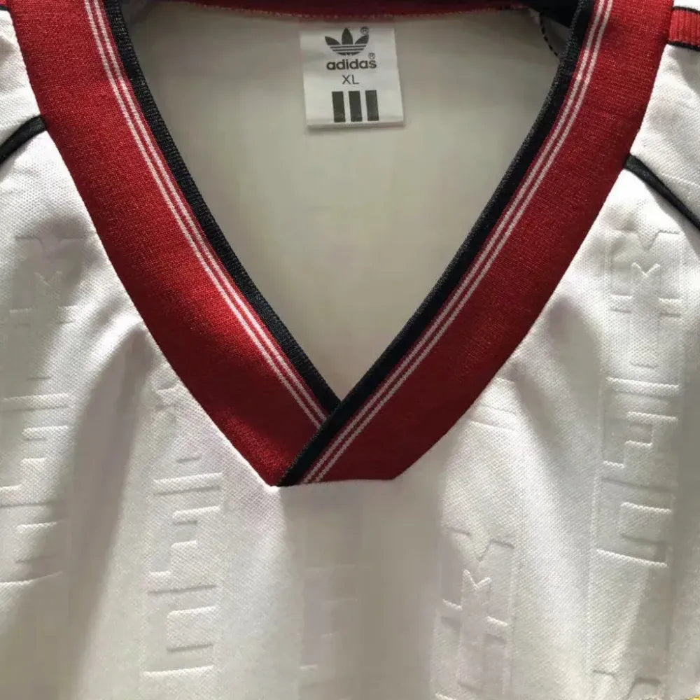 Jersey 1988 Manchester United Visitante Manga corta Retro