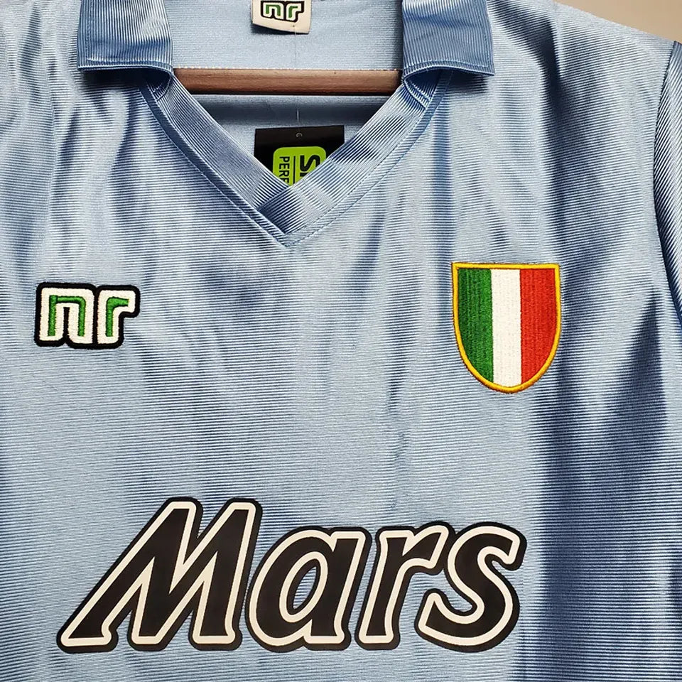 Jersey 1990/91 Napoli Local Manga corta Retro
