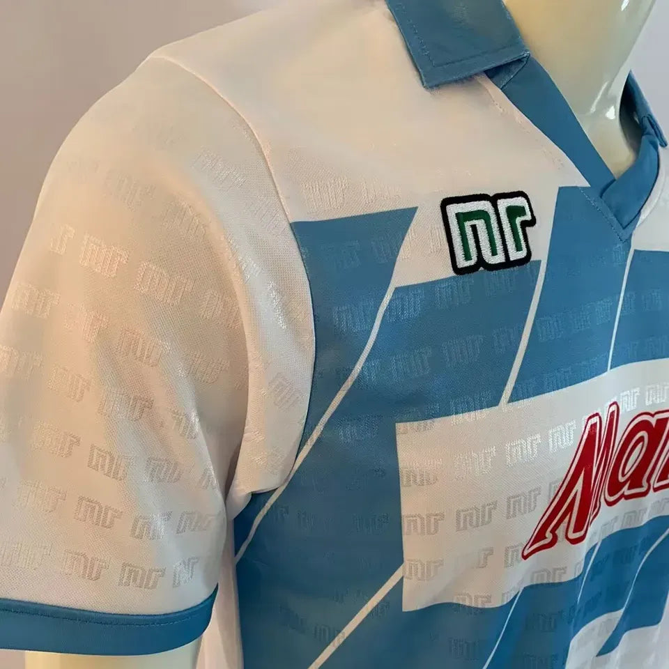 Jersey 1990/91 Napoli Visitante Manga corta Retro