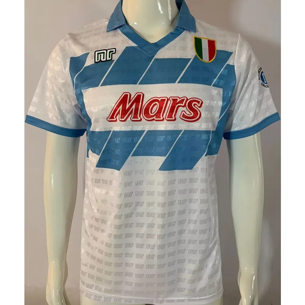 Jersey 1990/91 Napoli Visitante Manga corta Retro