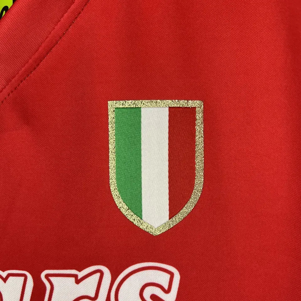 Jersey 1990/91 Napoli Visitante Manga corta Retro