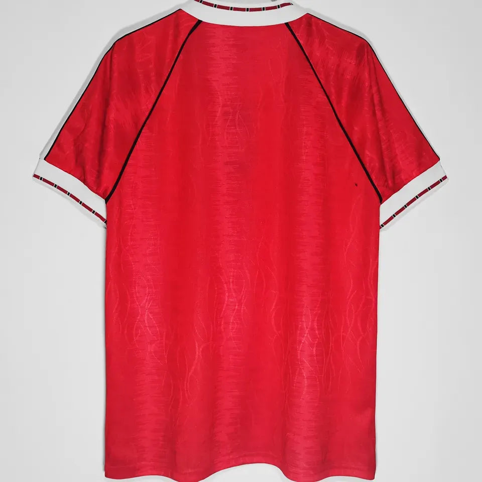 Jersey 1990/92 Manchester United Local Manga corta Retro