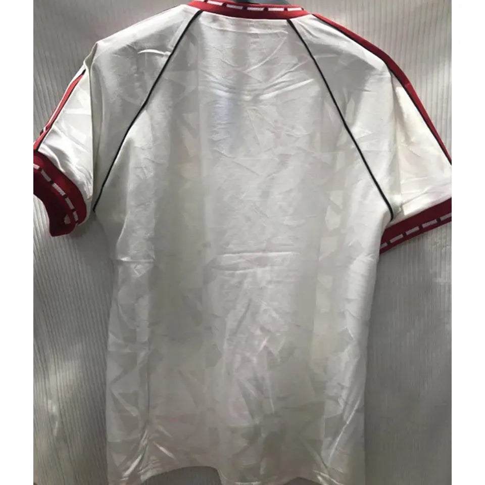 Jersey 1991 Manchester United Visitante Manga corta Retro