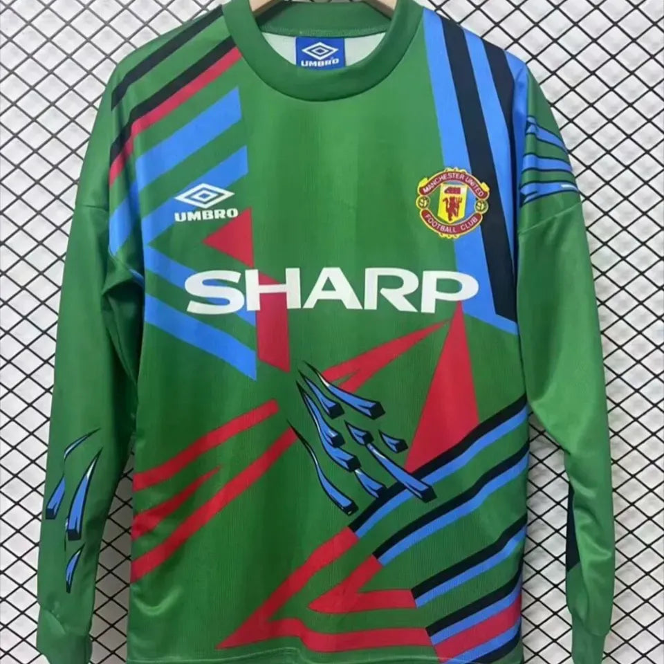 Jersey 1992/93 Manchester United Portero Manga corta Retro