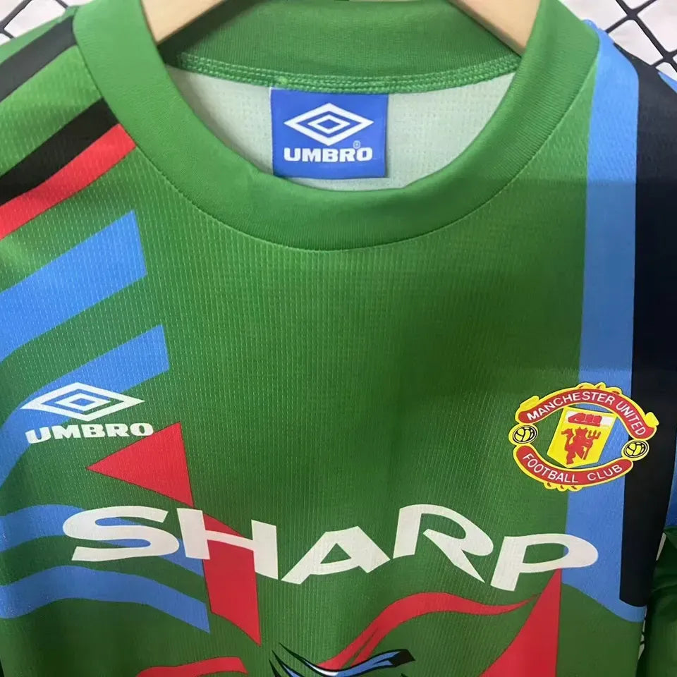 Jersey 1992/93 Manchester United Portero Manga corta Retro