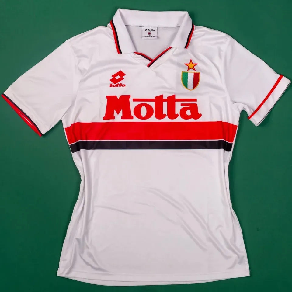 Jersey 1992/94 AC Milan Visitante Manga corta Retro