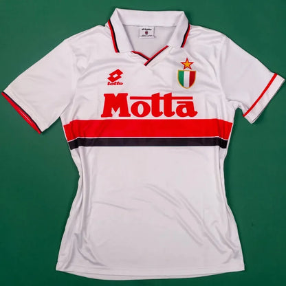 Jersey 1992/94 AC Milan Visitante Manga corta Retro