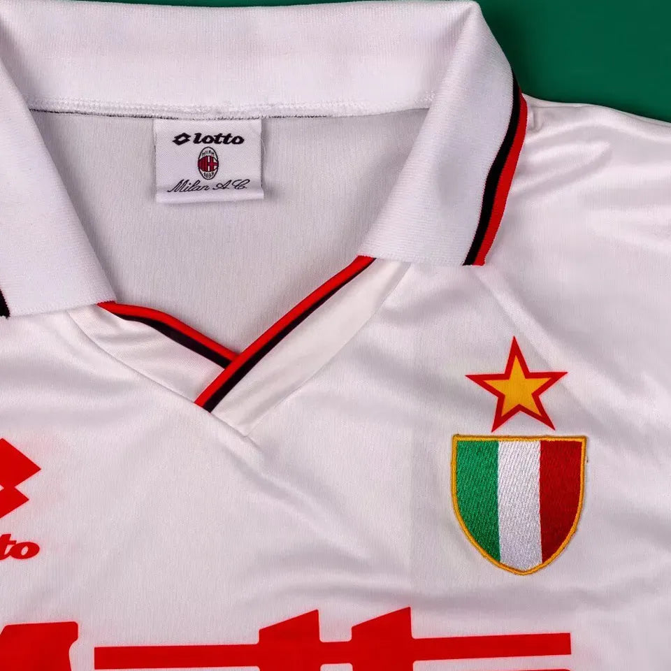 Jersey 1992/94 AC Milan Visitante Manga corta Retro