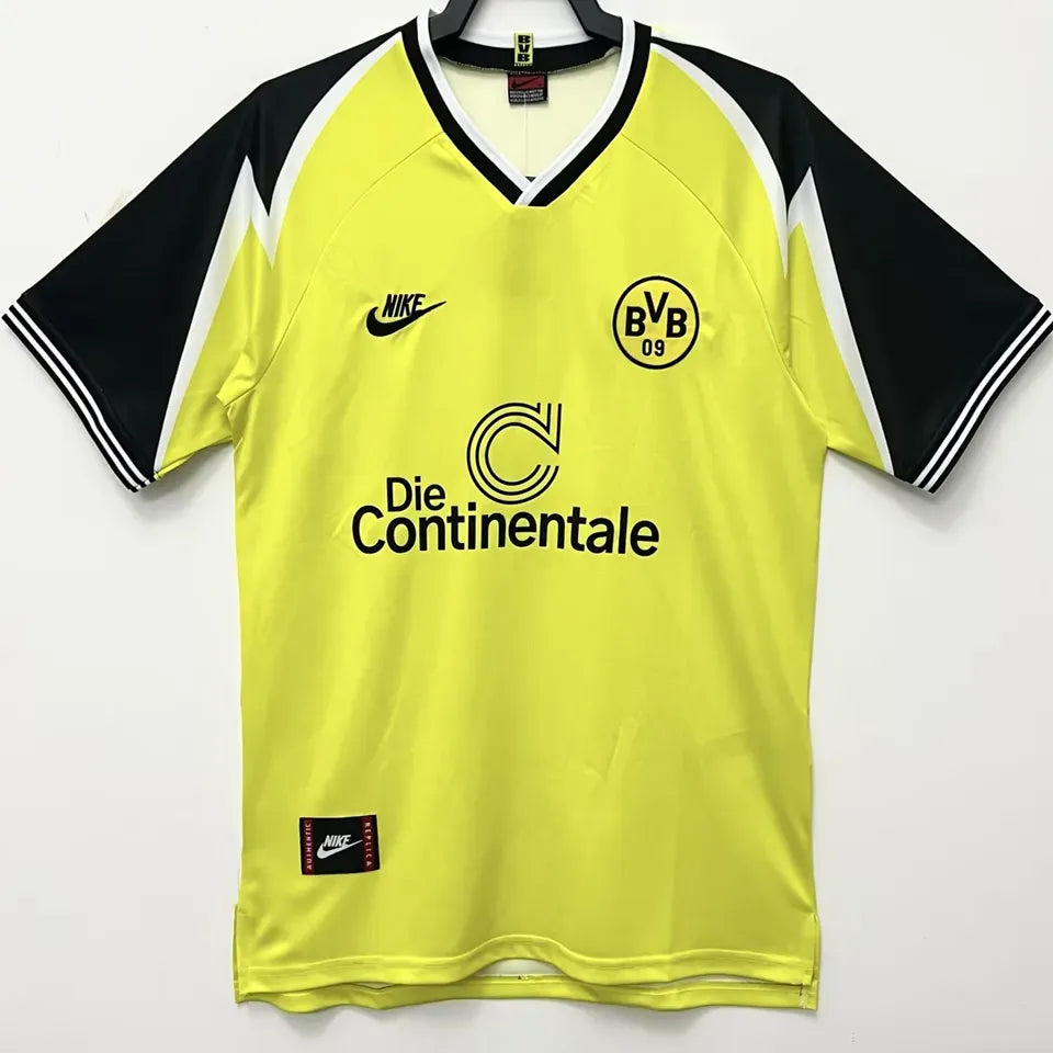 Jersey 1995/96 Borussia Dortmund Local Manga corta Retro