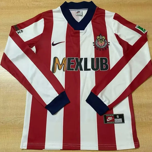 Jersey 1996/97 Chivas Local Manga larga Retro