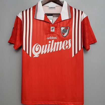 Jersey 1996 River Plate Visitante Manga corta Retro