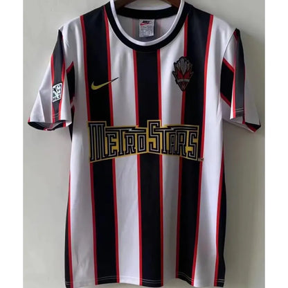 Jersey 1997 Metrostars Visitante Manga corta Retro