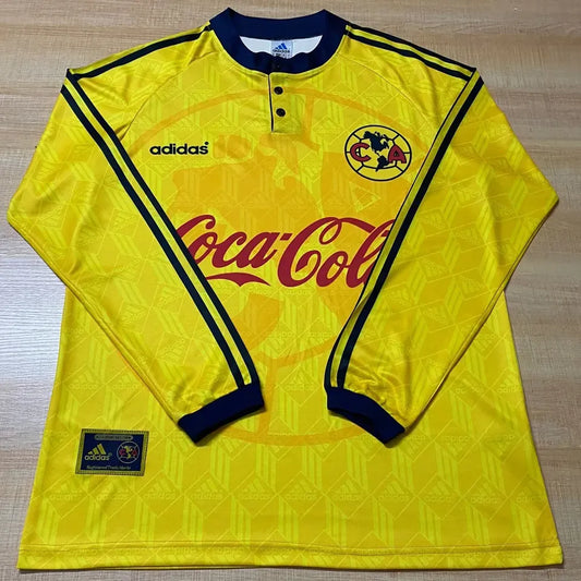 Jersey 1998/99 Club America Local Manga larga Retro