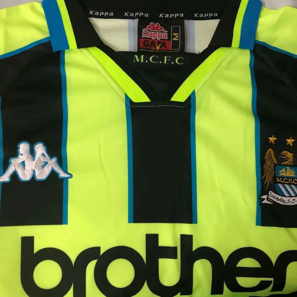 Jersey 1998/99 Manchester City Especial Manga corta Retro