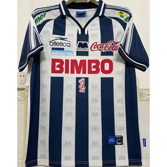 Jersey 1999/00 Monterrey Local Manga corta Retro