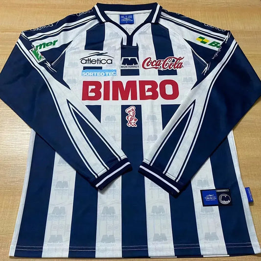 Jersey 1999/00 Monterrey Local Manga larga Retro