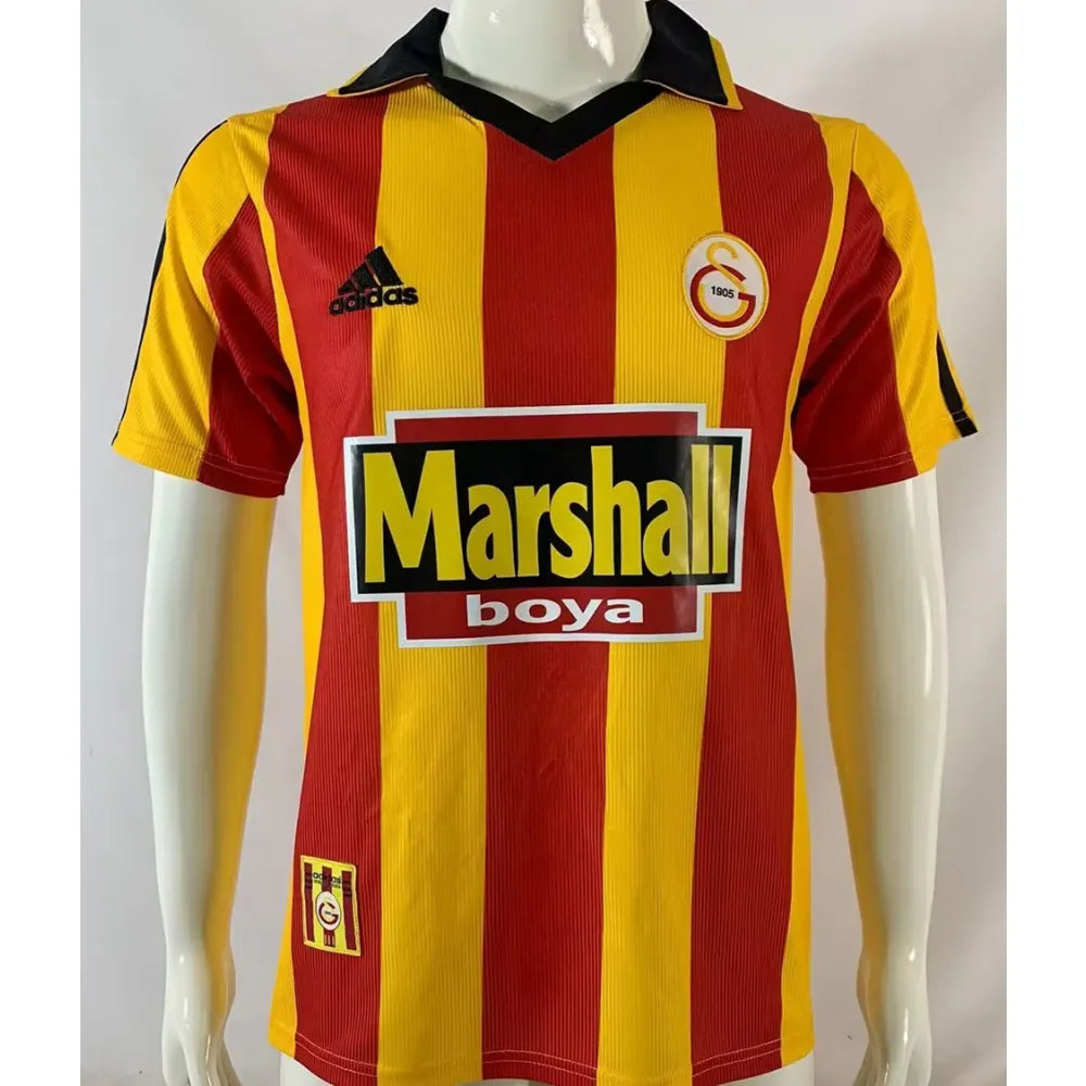 Jersey 1999/2000 Galatasaray Local Manga corta Versión Fan Retro