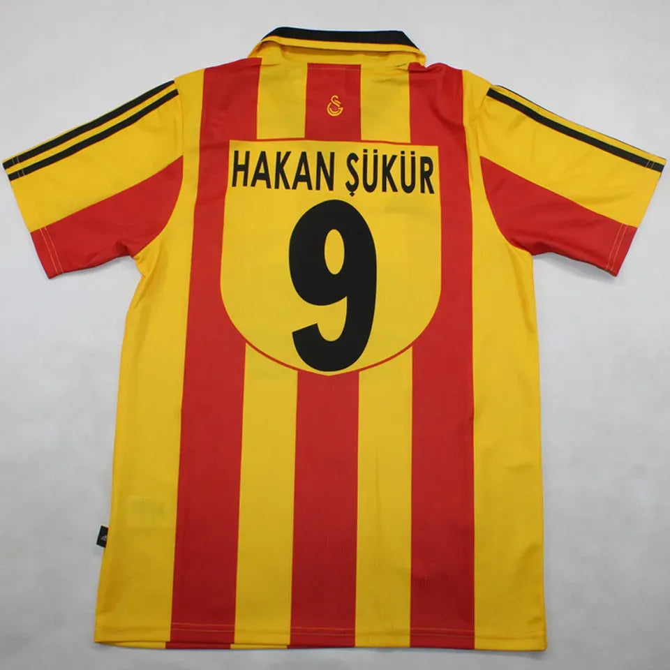 Jersey 1999/2000 Galatasaray Local Manga corta Versión Fan Retro