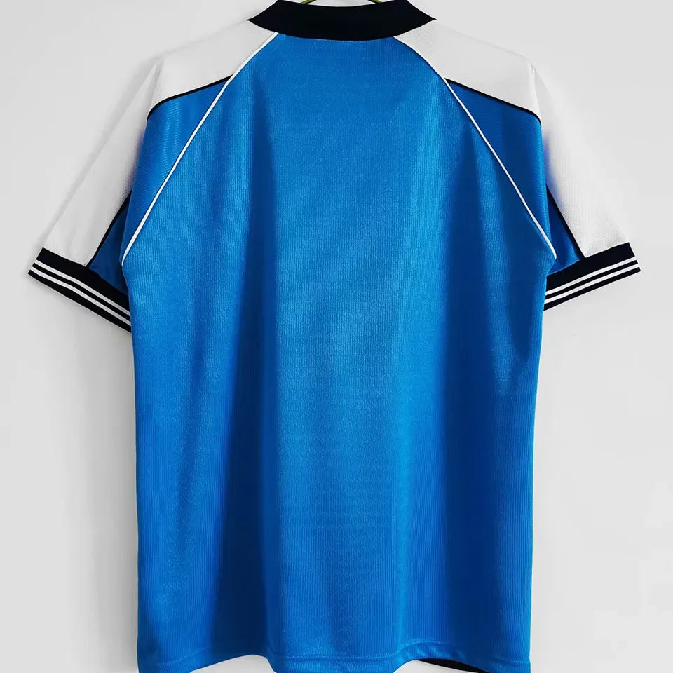 Jersey 1999/2001 Manchester City Local Manga corta Retro