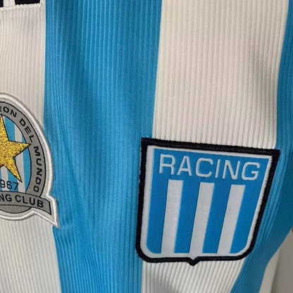 Jersey 2000/01 Racing Local Manga corta Retro