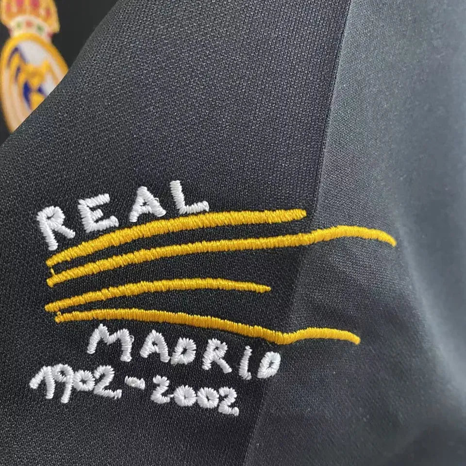 Jersey 2002/03 Real Madrid Visitante Manga larga Retro