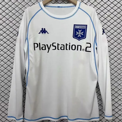 Jersey 2003/04 AJ Auxerre Local Manga larga Retro