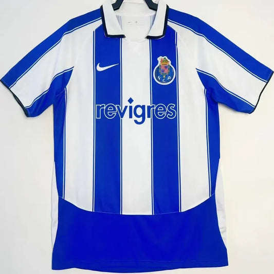 Jersey 2003/04 Porto Local Manga corta Retro