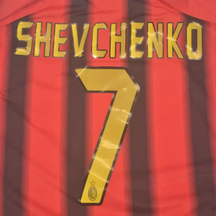 Jersey 2004/2005 AC Milan Local Manga corta Retro