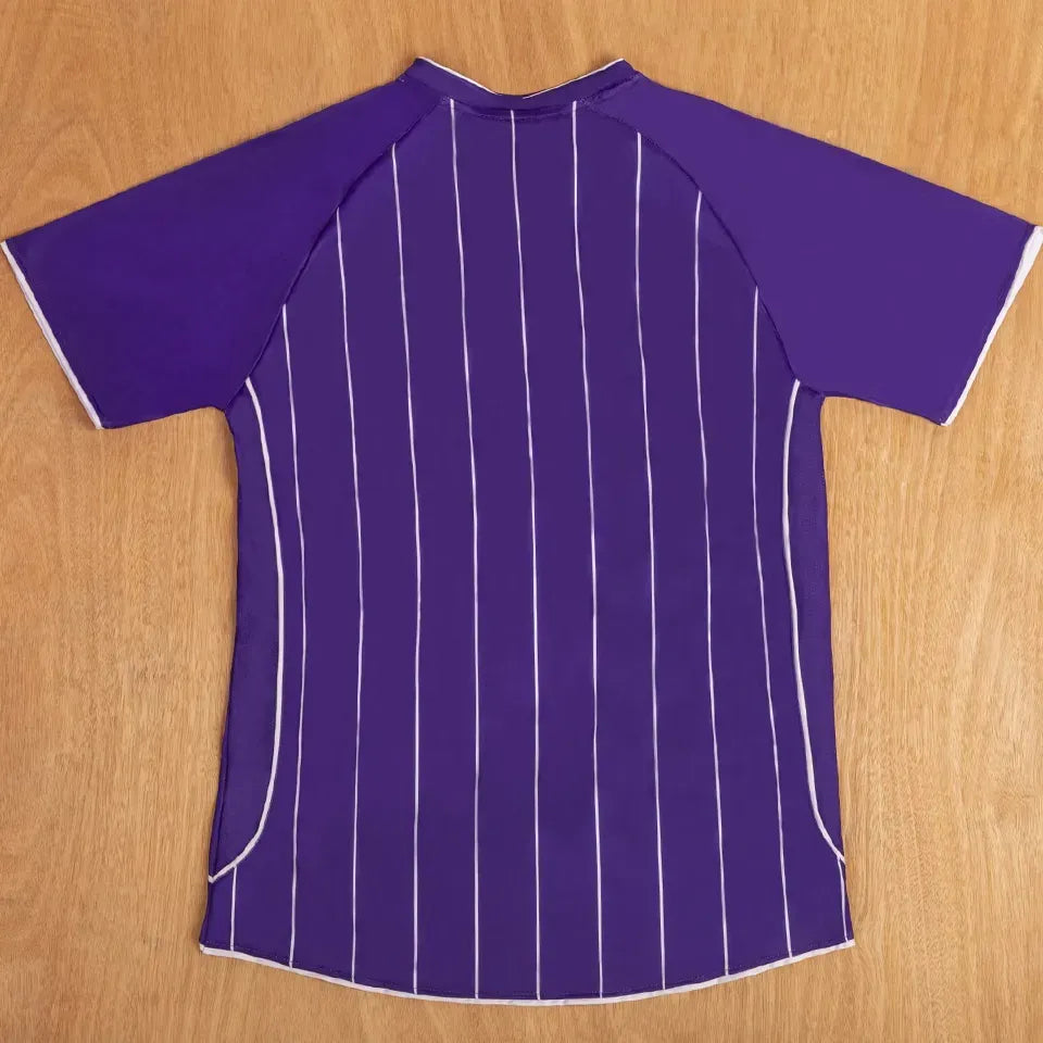 Jersey 2007/08 Manchester City Visitante Manga corta Retro