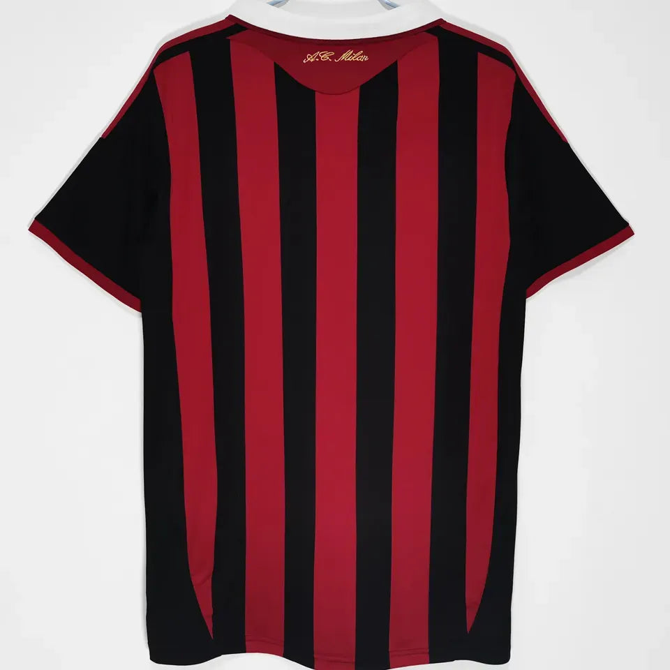 Jersey 2009/10 AC Milan Local Manga corta Retro