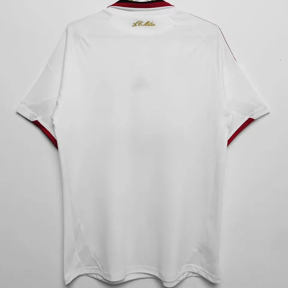 Jersey 2009/10 AC Milan Visitante Manga corta Retro