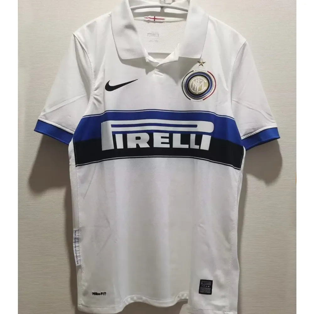 Jersey 2009/10 Inter Milan Visitante Manga corta Retro
