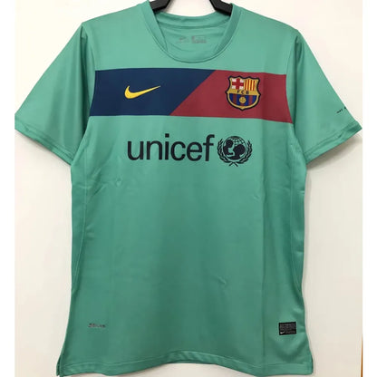 Jersey 2010/11 Barcelona Visitante Manga corta Retro