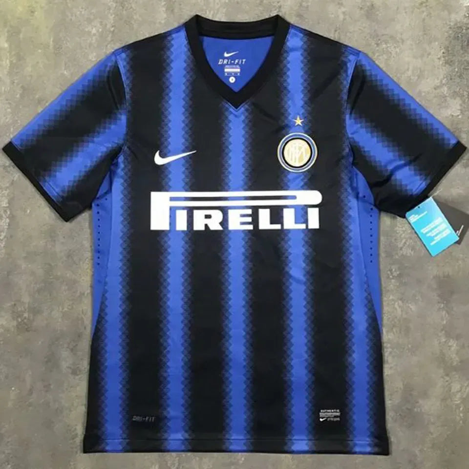 Jersey 2010/11 Inter Milan Local Manga corta Retro