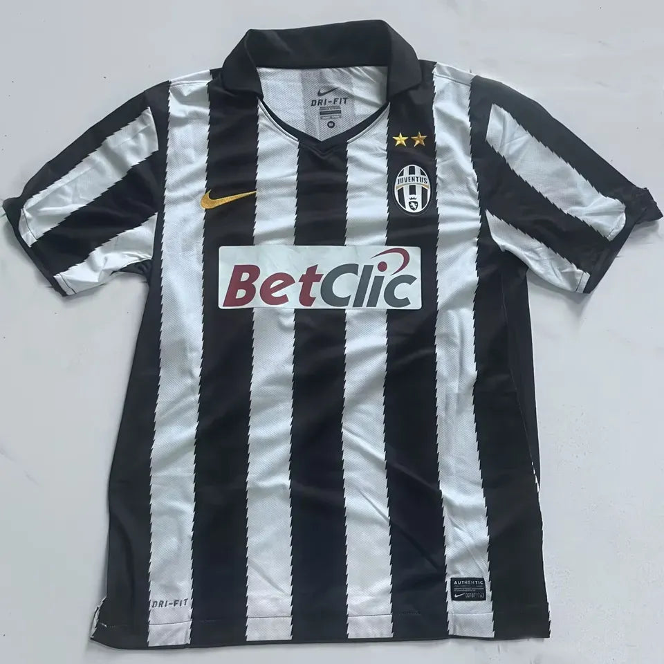 Jersey 2010/11 Juventus Local Manga corta Retro