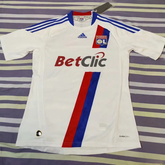 Jersey 2010/11 Lyon Local Manga corta Retro