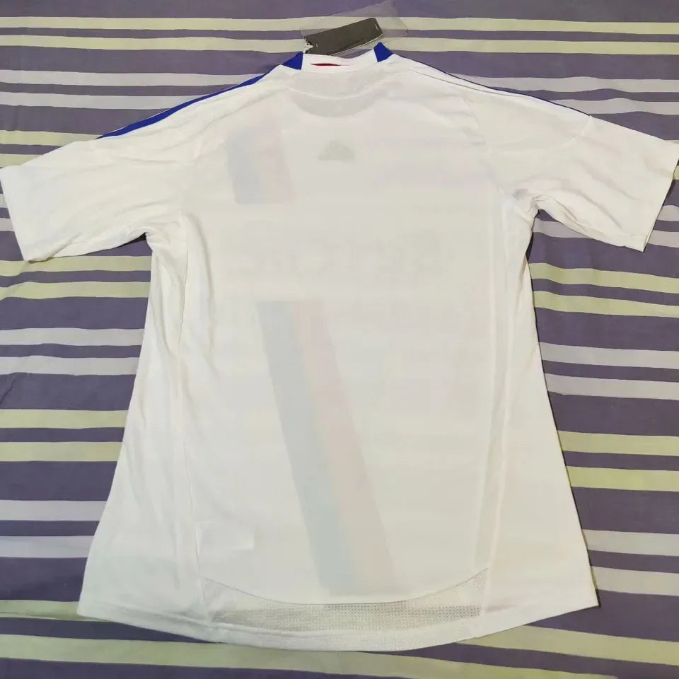 Jersey 2010/11 Lyon Local Manga corta Retro