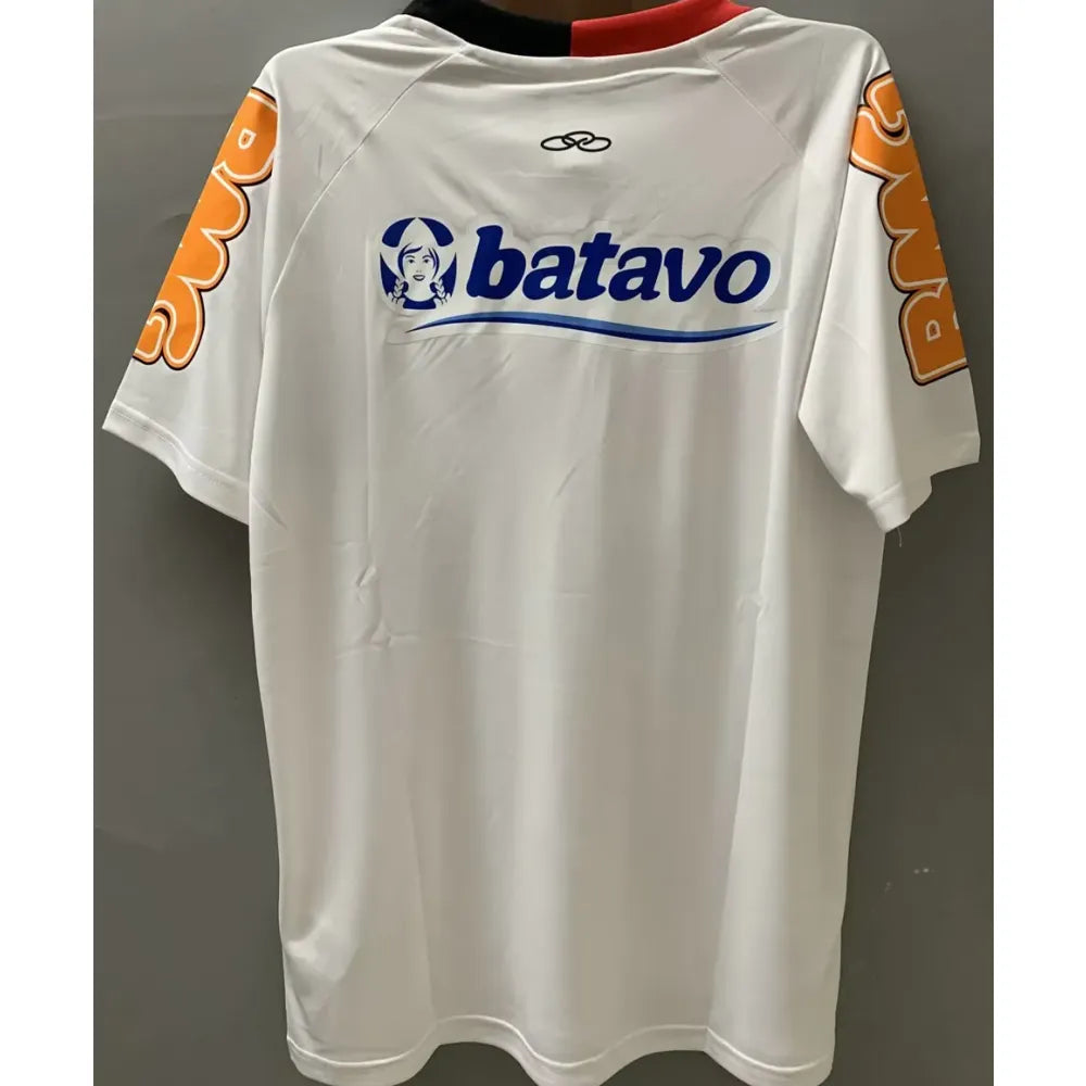 Jersey 2010 Flamengo Visitante Manga corta Retro
