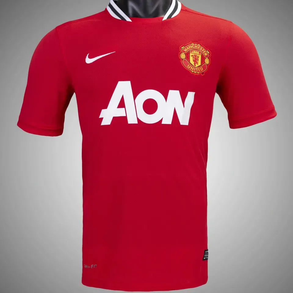 Jersey 2011/12 Manchester United Local Manga corta Retro