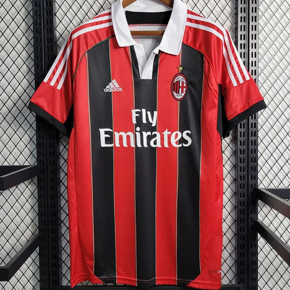 Jersey 2012/13 AC Milan Local Manga corta Retro