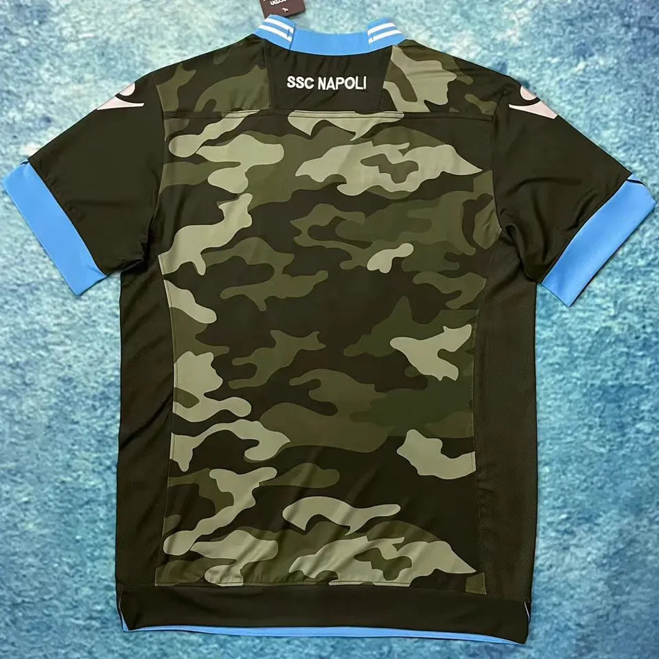 Jersey 2013/14 Napoli Visitante Manga corta Retro