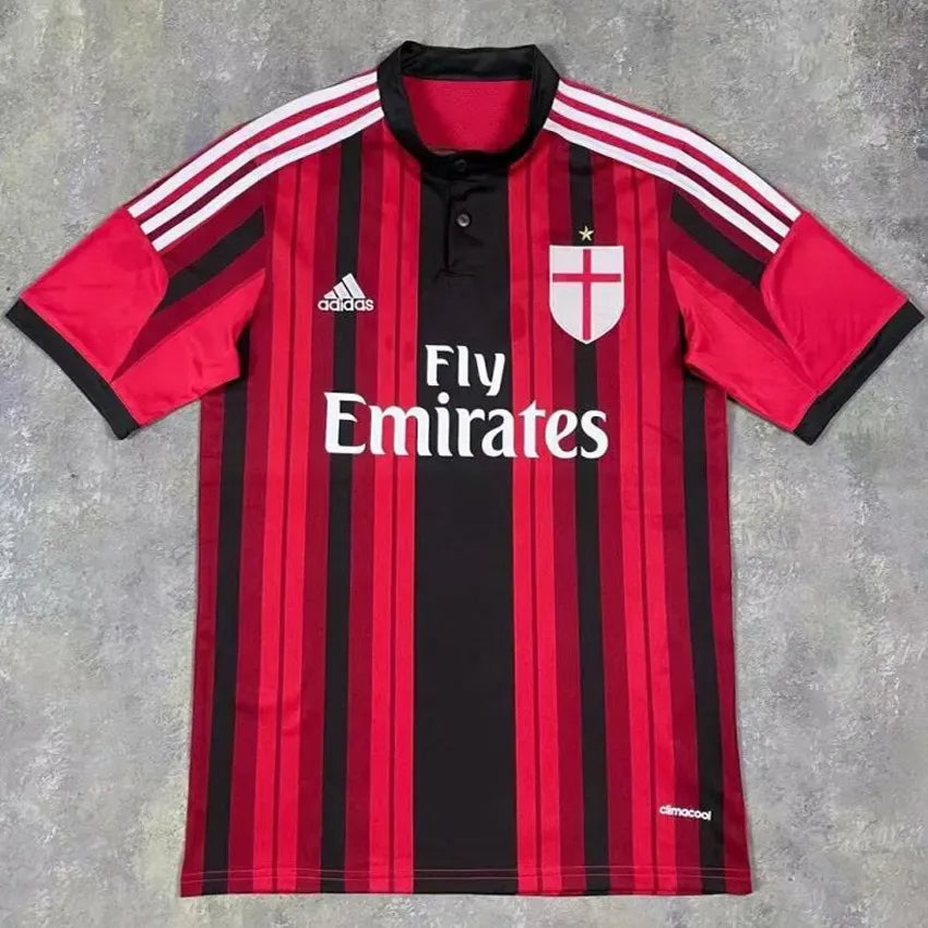 Jersey 2014/2015 AC Milan Local Manga corta Retro