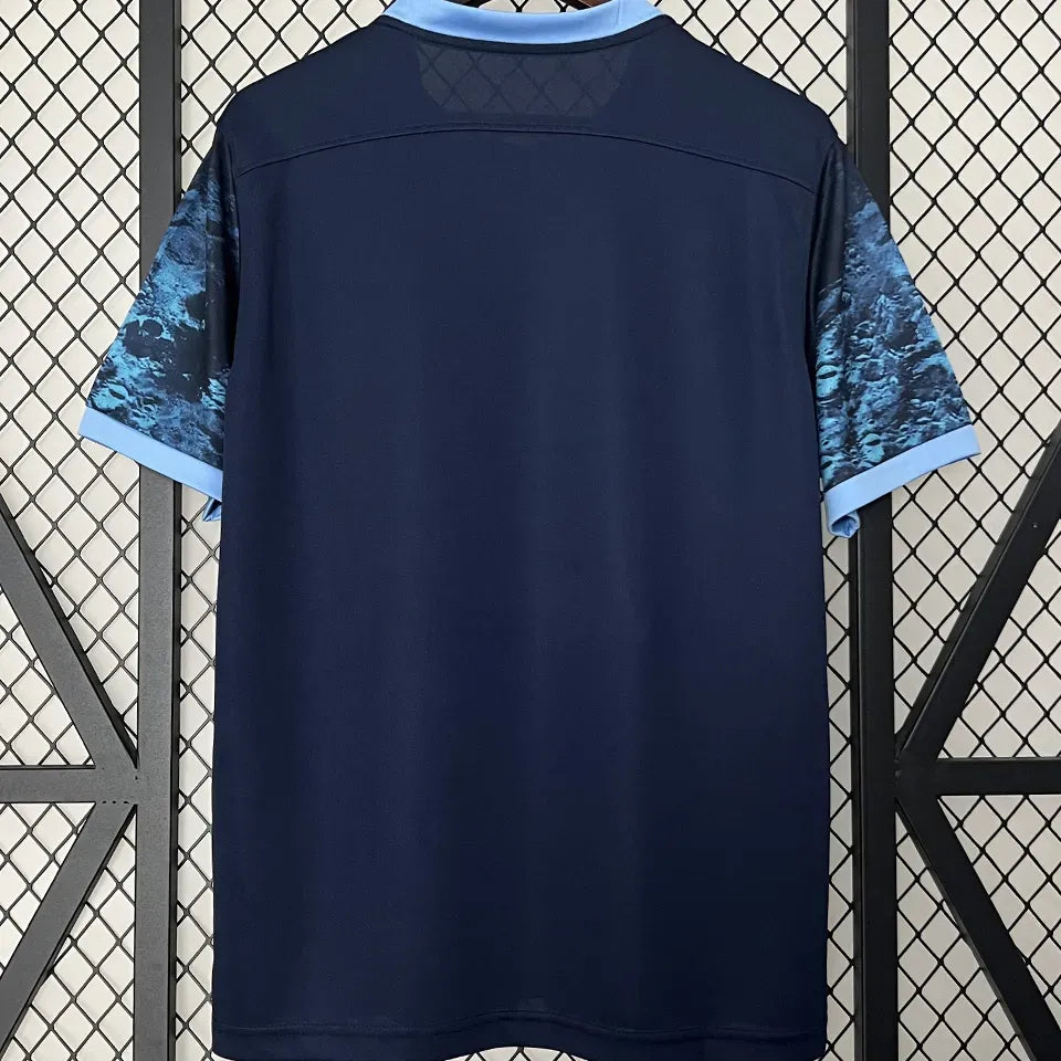 Jersey 2015/16 Manchester City Visitante Manga corta Retro