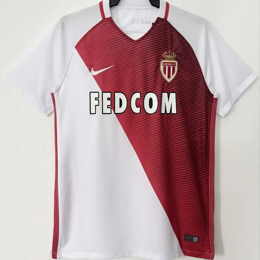 Jersey 2016/17 Monaco Local Manga corta Retro