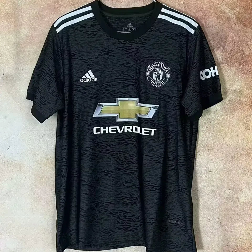Jersey 2020/21 Manchester United Visitante Manga corta Retro