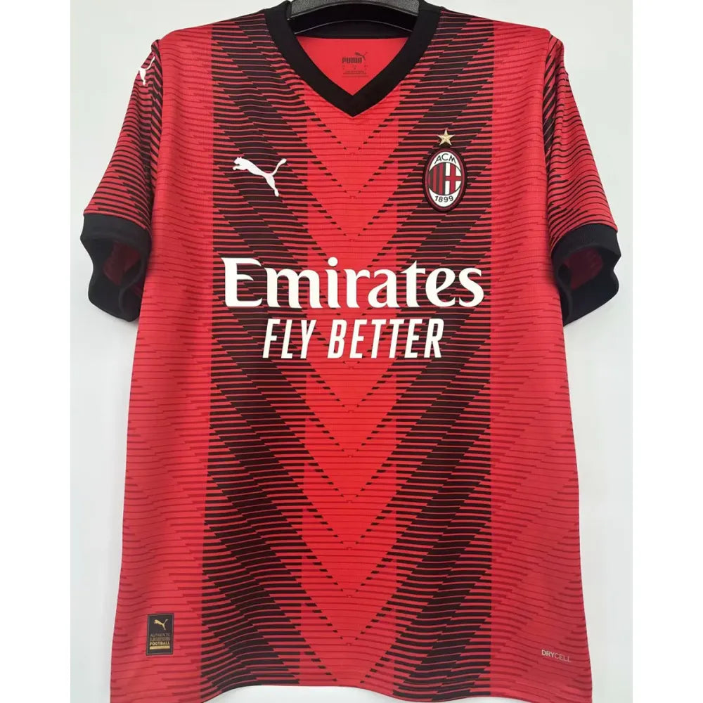 Jersey 2023/24 AC Milan Local Versión Fan