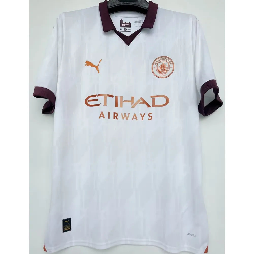 Jersey 2023/24 Manchester City Visitante Versión Fan