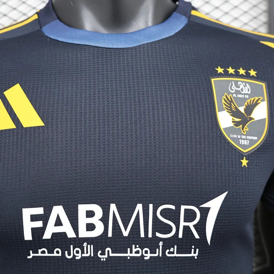 Jersey 2024/25 Al Ahly Visitante Manga corta Versión Jugador